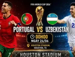 Portugal vs Uzbekistan dalam Laga Krusial Grup K Piala Dunia 2026