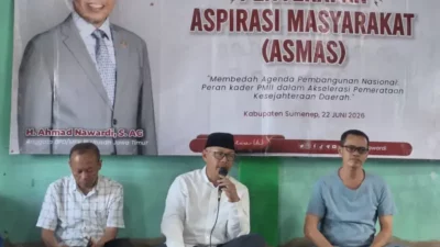Senator Ahmad Nawardi Tantang PMII Sumenep Kawal Kebijakan Pembangunan Nasional