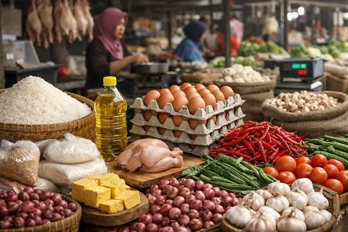 Dinamika Harga Kebutuhan Pokok 20 Juni 2026: Cabai dan Telur Mendominasi Kenaikan, Beras Stabil