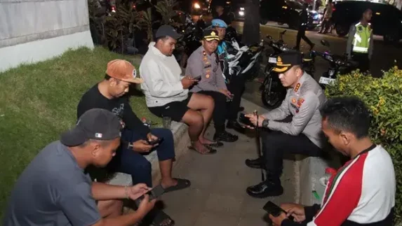 Antisipasi Balap Liar, Kapolresta Sumenep Pimpin Patroli Skala Besar dan Luncurkan ‘Halo Kapolresta’