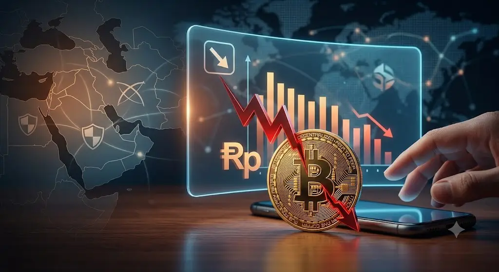 Harga Bitcoin Hari Ini Ambles ke Rp1,14 Miliar, Sentimen Perang Jadi Pemicu!