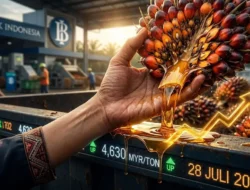 Harga CPO Hari Ini 28 Juli 2026 Melorot di Bawah MYR 4.650, Ini Penyebab Utama Tekanannya!