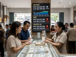 Harga Emas Hari Ini 17 Juli 2026: Antam Stagnan, Produk Galeri 24 dan UBS di Pegadaian Justru Turun