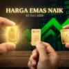 Rincian Harga Emas Pegadaian Hari Ini 20 Juli 2026: Antam, UBS, dan Galeri 24 Kompak Naik