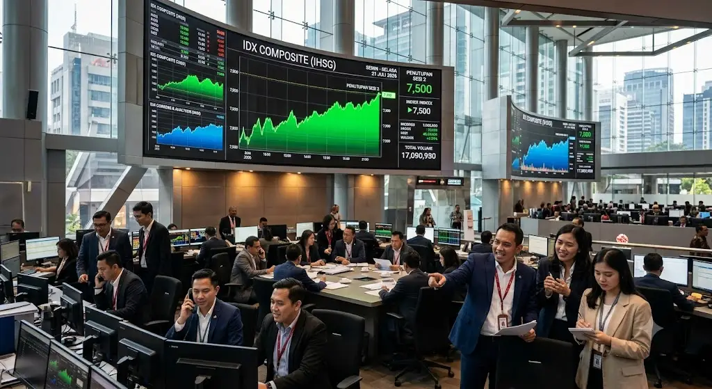 IHSG Hari Ini 21 Juli 2026 Bergerak Menguat, Sektor Mana yang Paling Cuan?