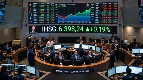 IHSG 'Roller Coaster' 23 Juli 2026: Sempat Menguat, Ditutup Melemah Dihantam Tekanan Global dan Aksi Ambil Untung