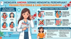 Mengapa Anemia Sering Mengintai Perempuan? Pahami Penyebab dan Cara Mencegahnya!