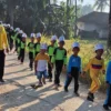 Meriah! JJS Bertabur Hadiah Tutup MPLS Ramah Anak di SDN Lenteng Barat 4 Sumenep