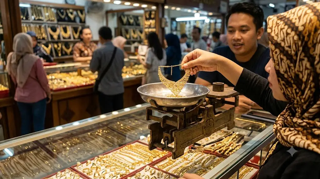 Update Harga Emas Perhiasan Hari Ini 30 Juli 2026: Melonjak Naik, Cek Rincian Tiap Karat