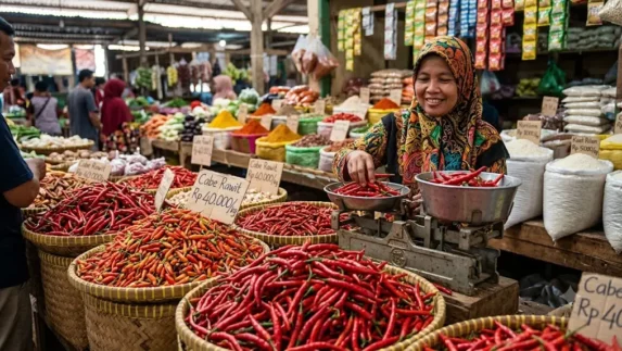 Update Harga Sembako Madura Hari Ini: Cabe Rawit Melonjak, Bawang Merah Turun Harga!