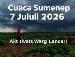 Cuaca Sumenep 7 Juli 2026: Langit Cerah Mendominasi, Aktivitas Warga Lancar!