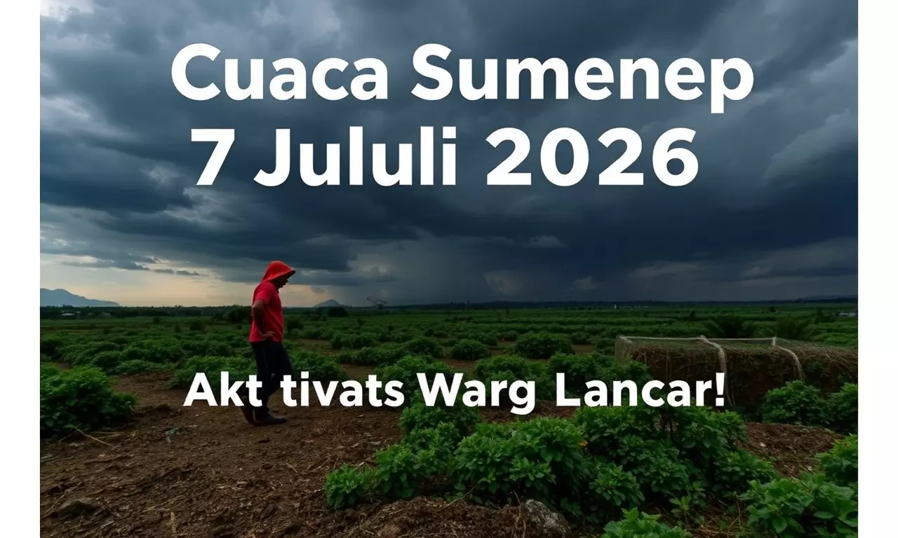 Cuaca Sumenep 7 Juli 2026: Langit Cerah Mendominasi, Aktivitas Warga Lancar!