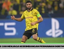 Emre Can menjaga keseimbangan permainan Dortmund