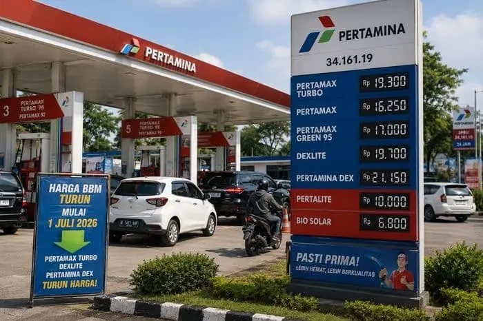 Kabar Baik! Harga BBM Pertamina Dexlite dan Pertamina Dex Turun Drastis hingga Rp3.650 per Liter Mulai 1 Juli 2026