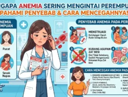 Mengapa Anemia Sering Mengintai Perempuan? Pahami Penyebab dan Cara Mencegahnya!