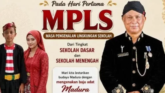 MPLS Unik di Sumenep: Siswa Baru dan Guru Diimbau Wajib Pakai Baju Adat Madura Besok!