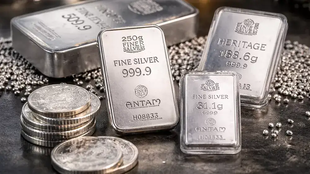 Pilihan Investasi Terjangkau! Harga Perak Murni Hari Ini Berada di Level Rp34.575 per Gram