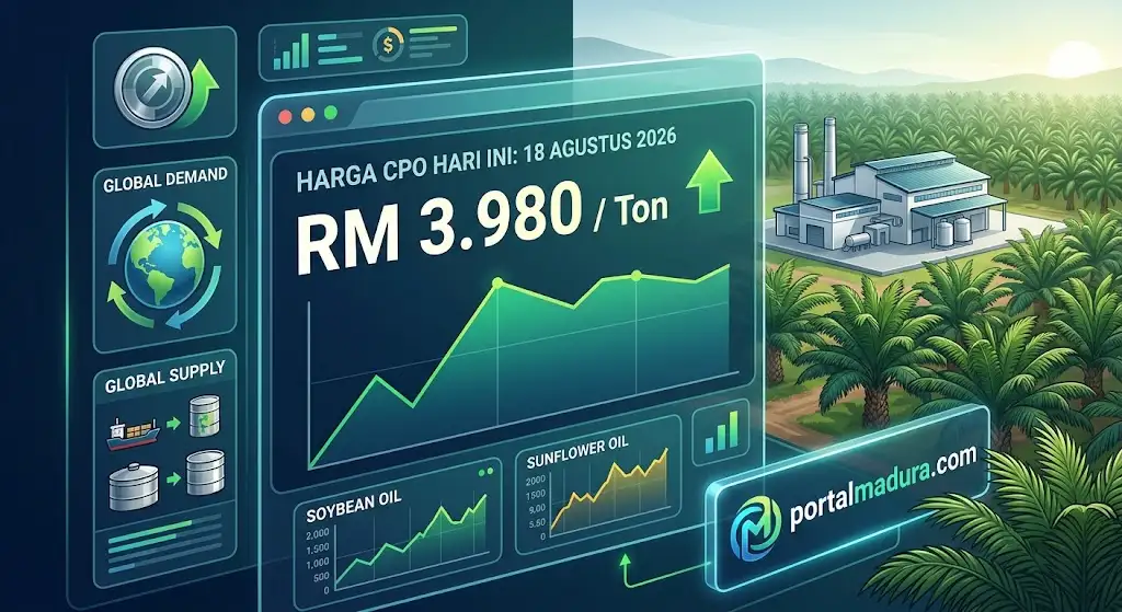 Harga CPO Hari Ini 18 Agustus 2026 Naik Tipis, Pasar Sambut Positif Kenaikan Permintaan Global!