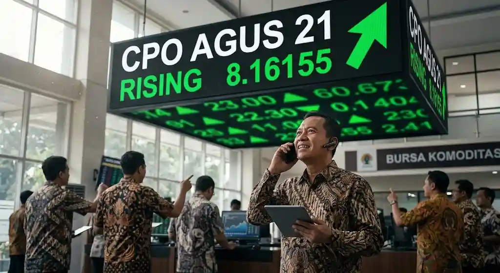 Harga CPO Melejit Hari Ini 21 Agustus 2026: Sentimen Global Dorong Minyak Sawit Tembus Rekor Baru