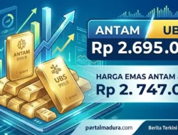 Harga Emas Hari Ini 18 Agustus 2026: Antam Melesat Naik, UBS di Pegadaian Tembus Rp2,74 Juta!