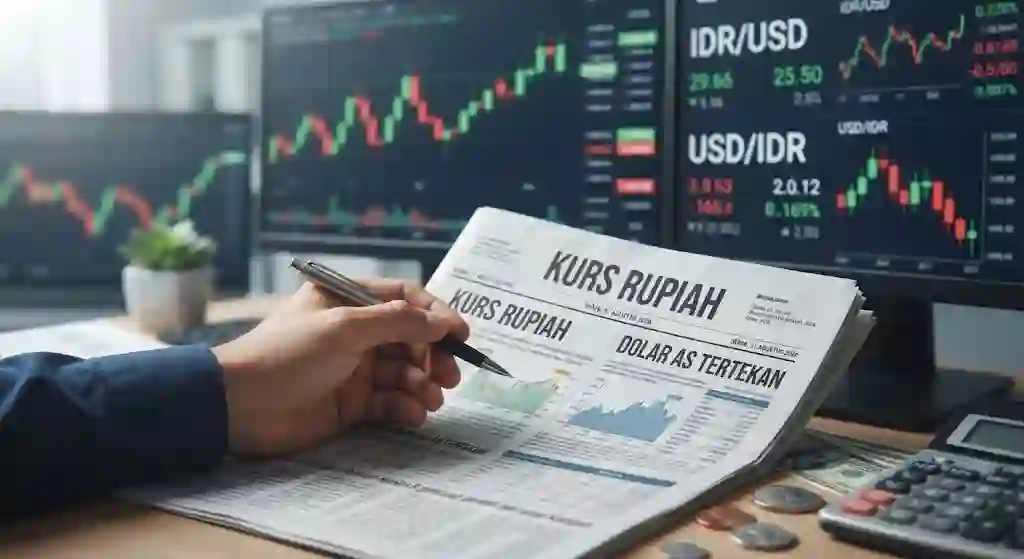 Kurs Rupiah Terhadap Dolar AS Hari Ini, Senin 31 Agustus 2026: Bergerak Tertekan
