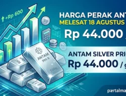 Melesat Tajam! Rincian Lengkap Harga Perak Antam Hari Ini 18 Agustus 2026