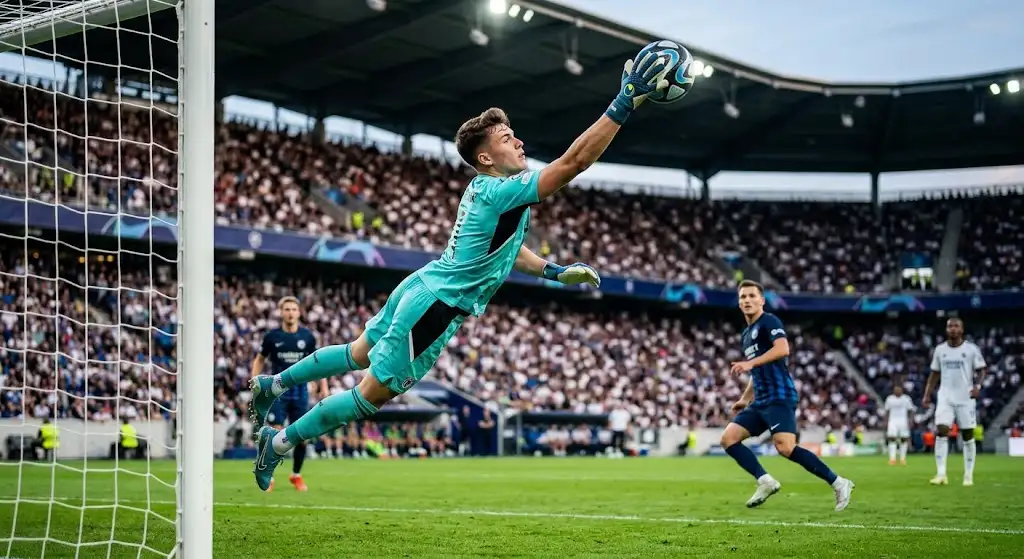 Profil Robin Risser: Kiper Muda Berbakat Prancis yang Curi Perhatian Klub Top Eropa