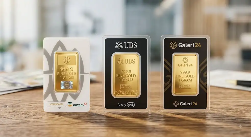  Antam, UBS, dan Galeri 24