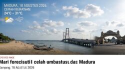 Prakiraan Cuaca Madura Hari Ini 18 Agustus 2026: BMKG Prediksi Cerah Berawan di 4 Kabupaten