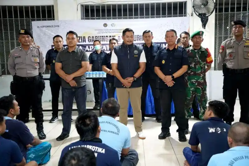 Gelar Razia Gabungan dan Tes Urine di Lapas Narkotika Pamekasan, Ini Hasil Penggeledahan Petugas