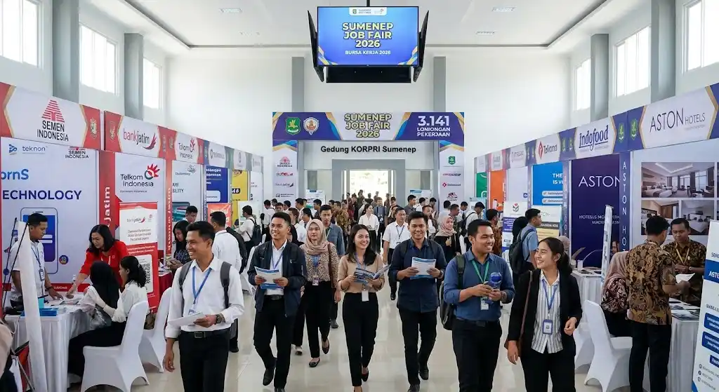 Buka 3.141 Lowongan Kerja, Pemkab Sumenep Gelar Job Fair 2026 Bareng 35 Perusahaan