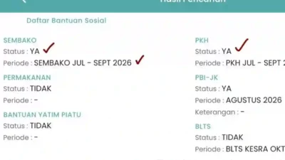 Cara Cek Bansos September 2026 Cukup Pakai NIK KTP di HP, Ini Daftar Bantuan yang Cair!
