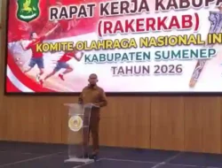 Cetak Atlet Berprestasi, Bupati Sumenep Minta KONI Fokus Pembinaan Usia Dini
