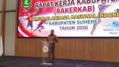 Cetak Atlet Berprestasi, Bupati Sumenep Minta KONI Fokus Pembinaan Usia Dini