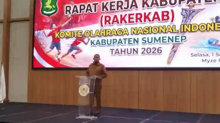 Cetak Atlet Berprestasi, Bupati Sumenep Minta KONI Fokus Pembinaan Usia Dini