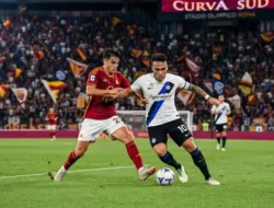 Duel Puncak Klasemen! AS Roma vs Inter Milan Berebut Sempurna di Olimpico