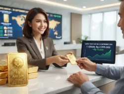 Harga Emas Hari Ini 30 September 2026: Naik Rp15.000, Tembus Rp2.595.000 per Gram