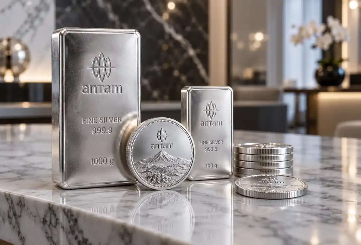 Harga Perak Antam Hari Ini 17 September 2026 Turun Tipis, Cek Daftarnya!