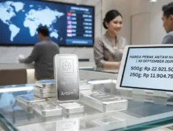 Harga Perak Antam Hari Ini 30 September 2026: Kembali Rebound
