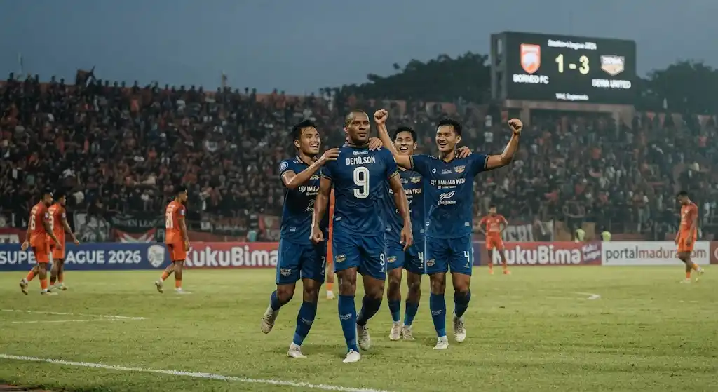 Hasil Borneo FC vs Dewa United: Pesut Etam Takluk di Kandang, Skor Akhir 1-3