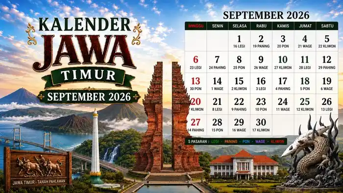 Kalender Jawa 30 September 2026: Mengenal Weton Rabu Kliwon dan Wataknya
