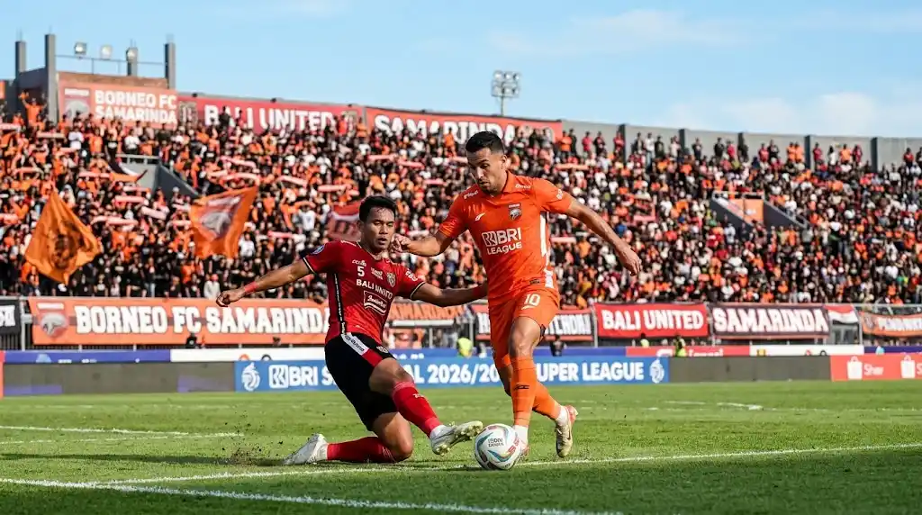 Link Live Streaming Borneo FC vs Bali United Super League 2026, Nonton Resmi di Indosiar dan Vidio