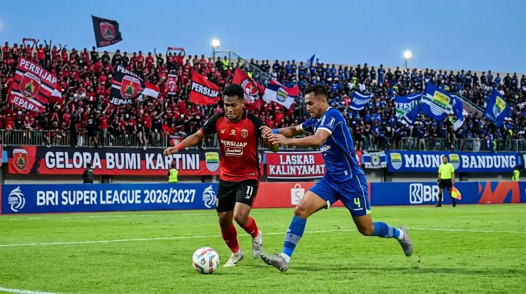 Link Live Streaming Persijap vs Persib Super League 2026, Nonton Resmi Malam Ini di Vidio