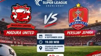 Madura United vs Persijap Jepara di Pekan Perdana Super League 2026: Sapeh Kerrab Incar Poin Penuh!