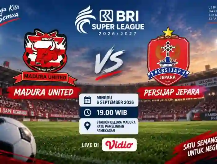 Madura United vs Persijap Jepara di Pekan Perdana Super League 2026: Sapeh Kerrab Incar Poin Penuh!