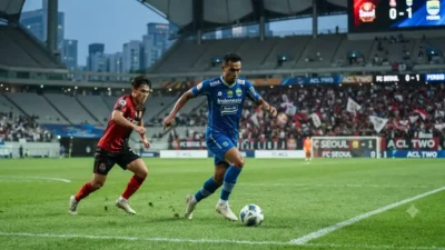 Babak PertamaFC Seoul vs Persib Bandung: Pangeran Biru Tampil Impresif di Liga Champions Asia