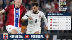 Portugal Kokoh di Puncak Klasemen UEFA Nations League Usai Taklukkan Norwegia 2-1