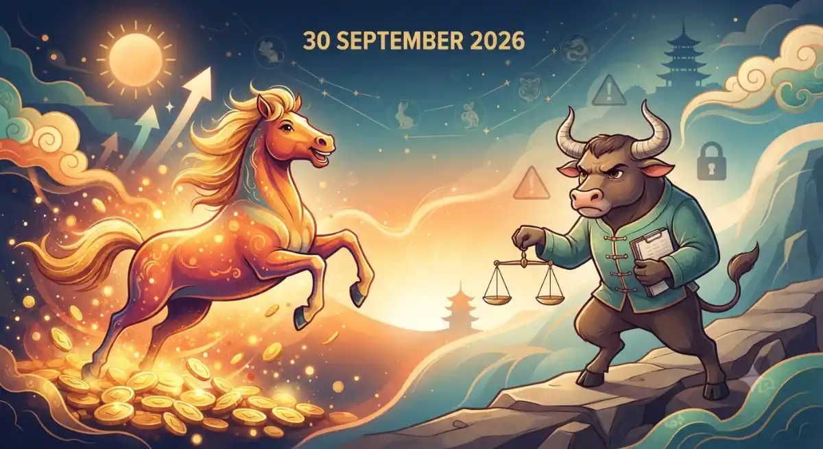Ramalan Shio 30 September 2026: Shio Kuda Panen Energi Positif, Kerbau Perlu Waspada