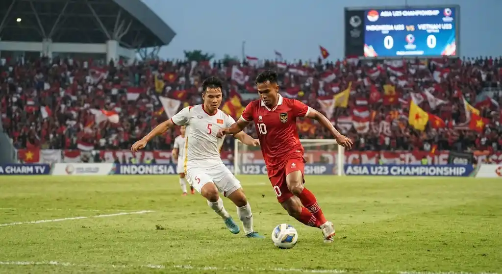 Sengit! Ulasan Pertandingan Timnas U-23 Indonesia vs Vietnam di Panggung Asia