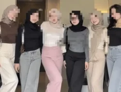 Video 5 Perempuan Berhijab di Media Sosial Viral, Gaya Busana Jadi Sorotan Warganet